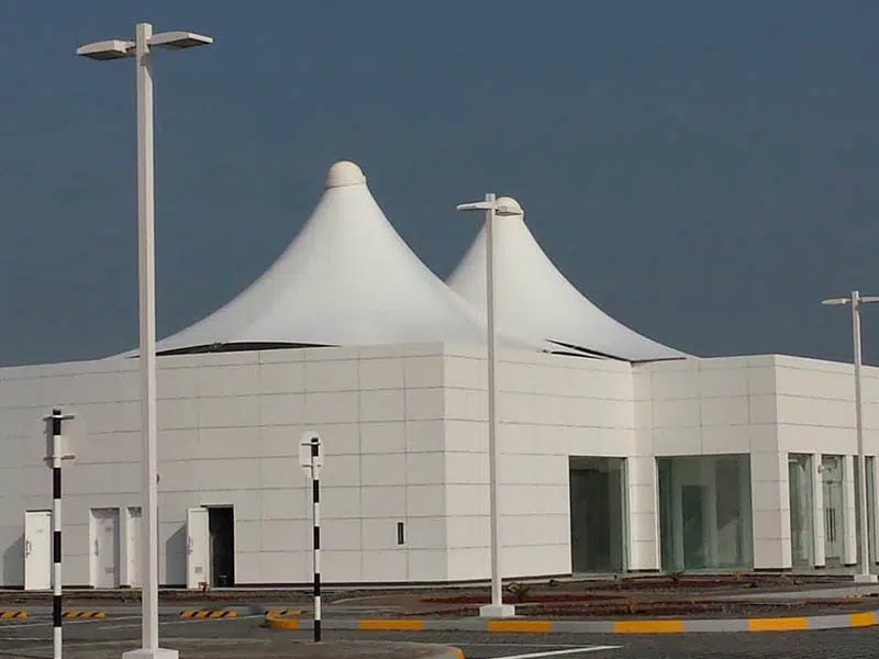 tensile shade structure
