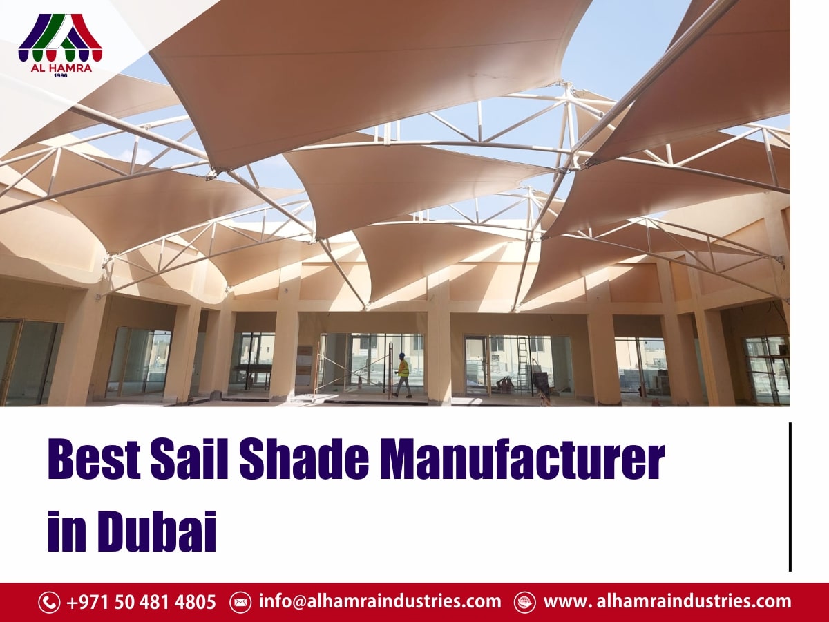 Sail type shades manufacturer in Dubai