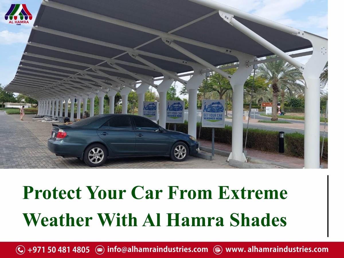 car parking shades supplier in Abu Dhabi